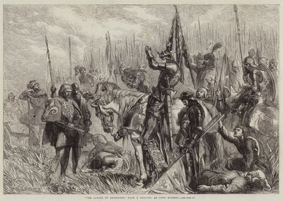 De Slag bij Agincourt door John Gilbert